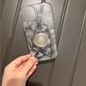 OtterBox Clear Floral Phone Case